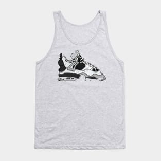 Air Jordan 4 Retro Military Black Tank Top